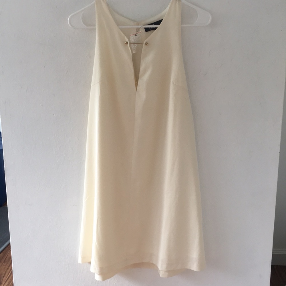 Cream colored dress